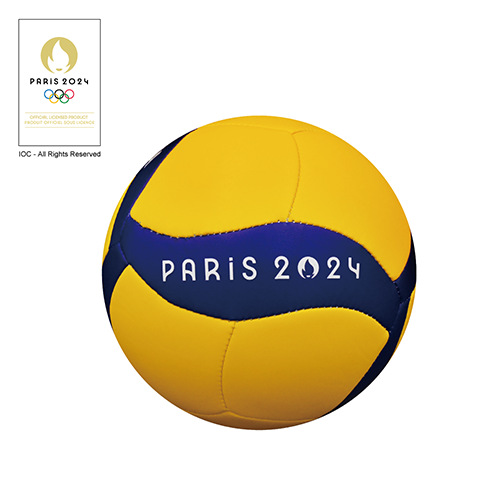 V1.5W 2024年パリオリンピック公式試合球　記念品用マスコットバレーボール