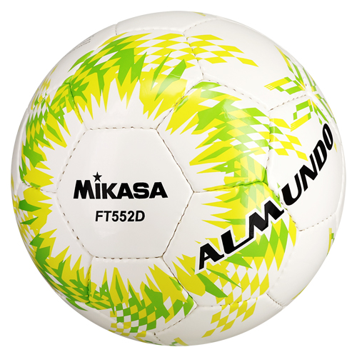 FT552D-YLG サッカーボールALMUNDO 検定球5号 手縫い ★6月中旬頃発売予定★