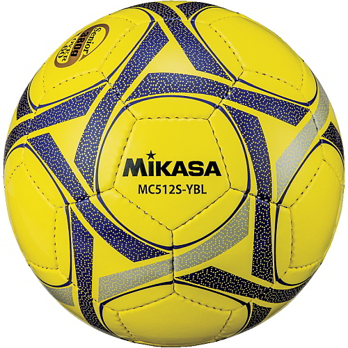 MC512S-YBL サッカーボール 5号　シニア軽量380g