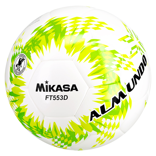 FT553D-YLG サッカーボールALMUNDO 検定球5号 シームロック ★6月中旬頃発売予定★