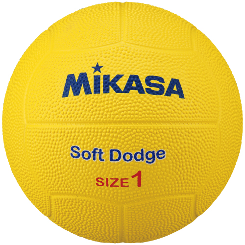 STD-1SR-Y ソフトドッジボール1号 約260g | MIKASA オンラインショップ