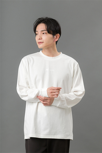 長袖Ｔシャツ オフホワイト Sサイズ 2601-OWS ★11月中旬頃発売予定★
