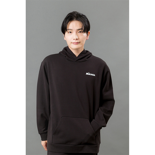 ルーズプルオーバーフーディー ブラック XXLサイズ 2630-BKXXL