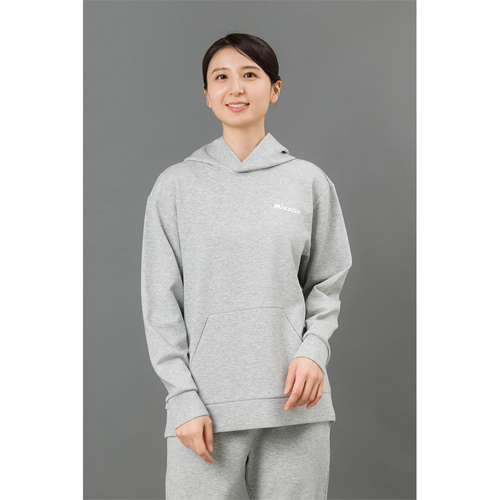 ルーズプルオーバーフーディー グレー XXLサイズ 2630-GRXXL