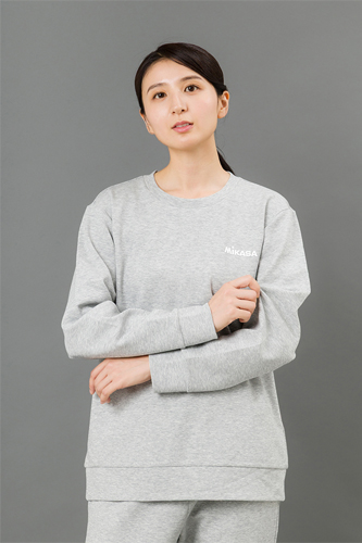 クルーネックスウェット グレー XXLサイズ 2631-GRXXL ★11月中旬頃発売予定★